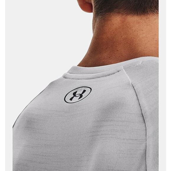 Under Armour Tech 2.0 Tiger Short-Sleeve Shirt for Men - Halo Gray/Black - 2XL - Picture 6 of 10